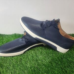 Merkmak Shoes Mens 10 Blue Low Top Lace Up Casual Sneakers